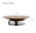 Wood Shah Daiel Coffee Table - Image 5