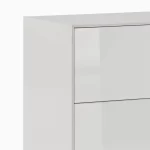 Wood Shah Rolkig Modern Bedside Table - Image 2