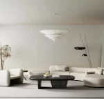 Wood Shah 51" Modern Minimalist Solid Wood Coffee Table - Image 3